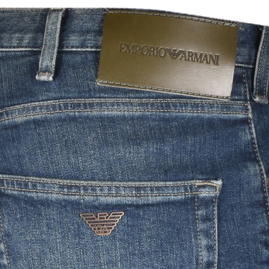 Alternative Image for ProductEmporio Armani J45 Regular Fit Jeans Blue3